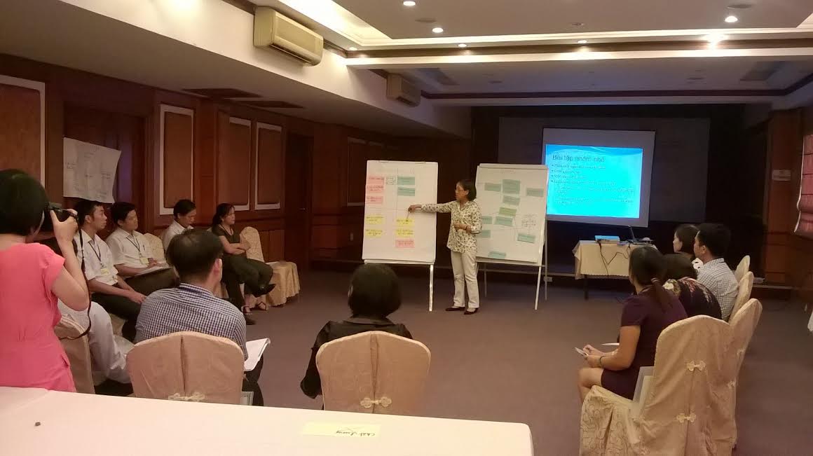 Tập huấn kỹ năng “Viết đề xuất dự án và phát triển tổ chức” do Liên hiệp Hội Việt Nam tổ chức