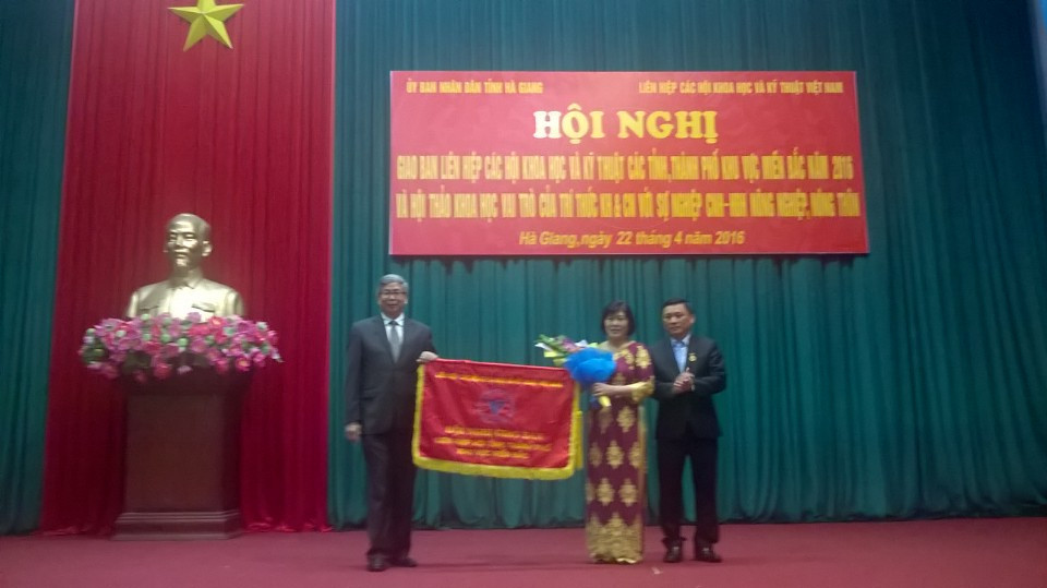 Hội nghị giao ban Liên hiệp các Hội KH&KT các tỉnh, thành phố khu vực miền Bắc và Hội thảo khoa học tại tỉnh Hà Giang